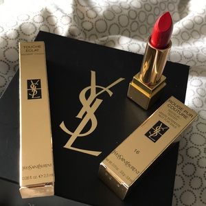 YSL touche eclat +rouge pur couture lipstick #16